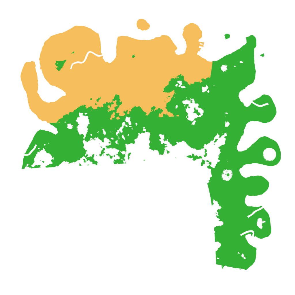 Biome Rust Map: Procedural Map, Size: 4000, Seed: 11262013