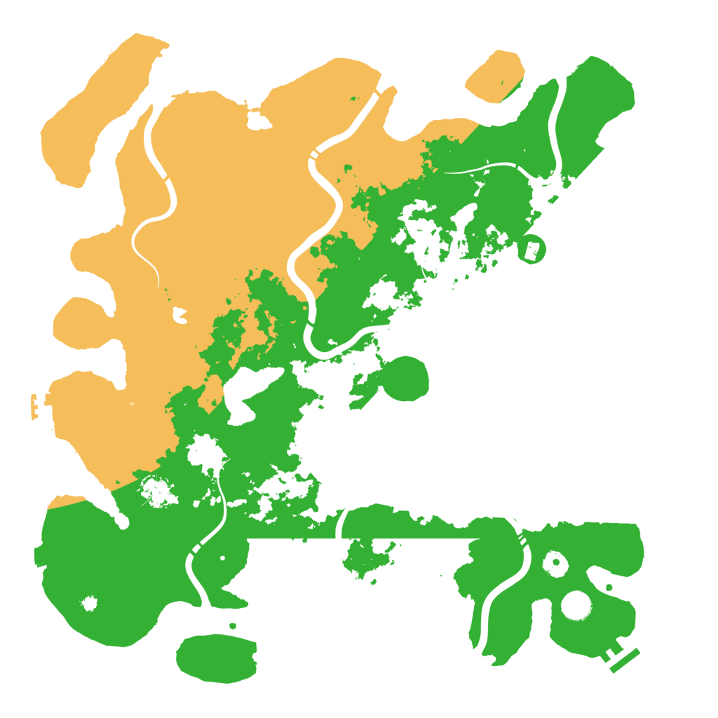 Biome Rust Map: Procedural Map, Size: 4250, Seed: 34