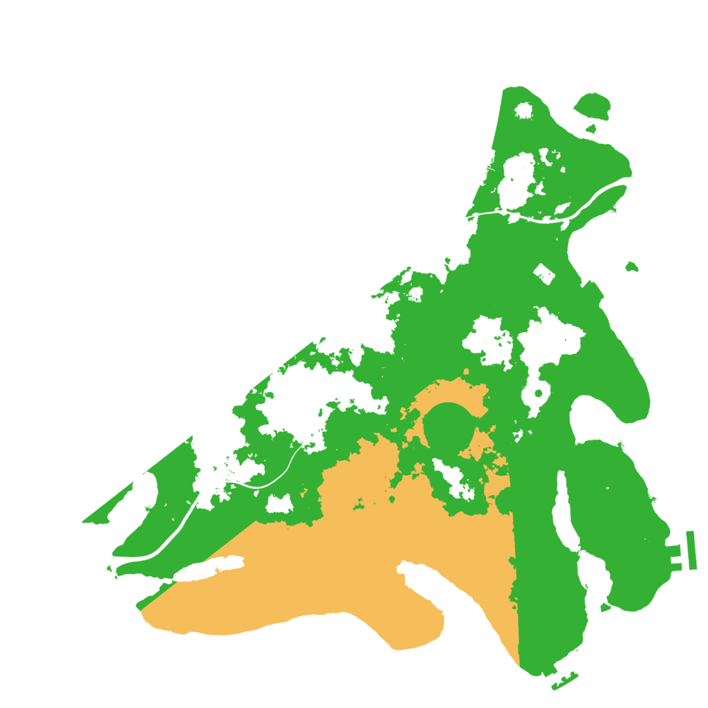 Biome Rust Map: Procedural Map, Size: 3700, Seed: 1503434866