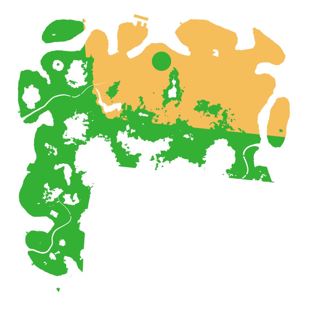 Biome Rust Map: Procedural Map, Size: 4255, Seed: 37630