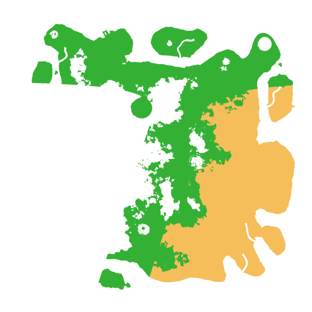 Biome Rust Map: Procedural Map, Size: 4000, Seed: 1698864764