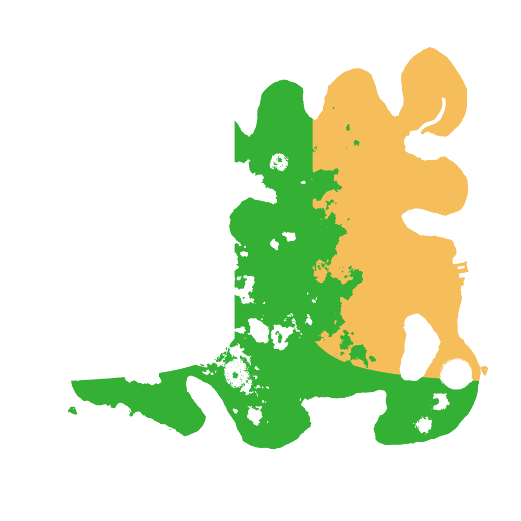 Biome Rust Map: Procedural Map, Size: 3000, Seed: 314653576