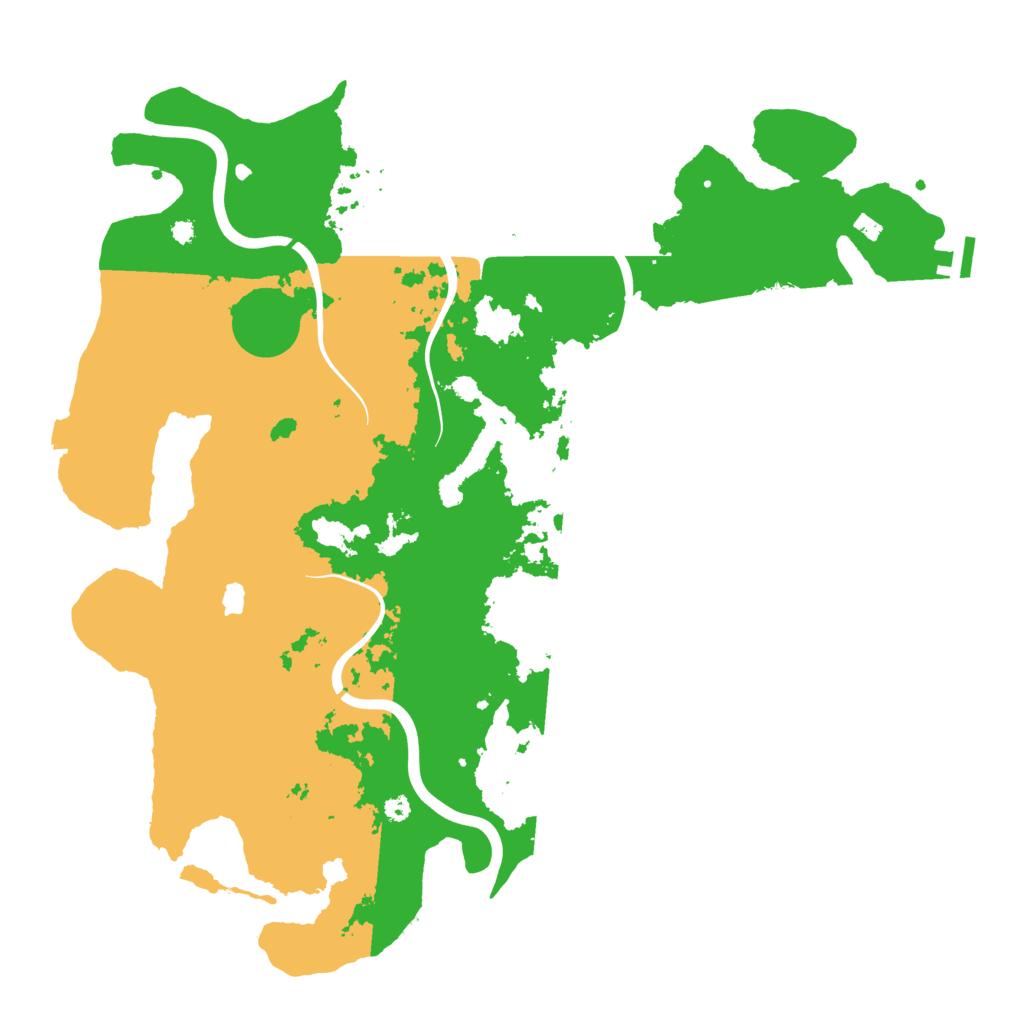 Biome Rust Map: Procedural Map, Size: 4000, Seed: 456321