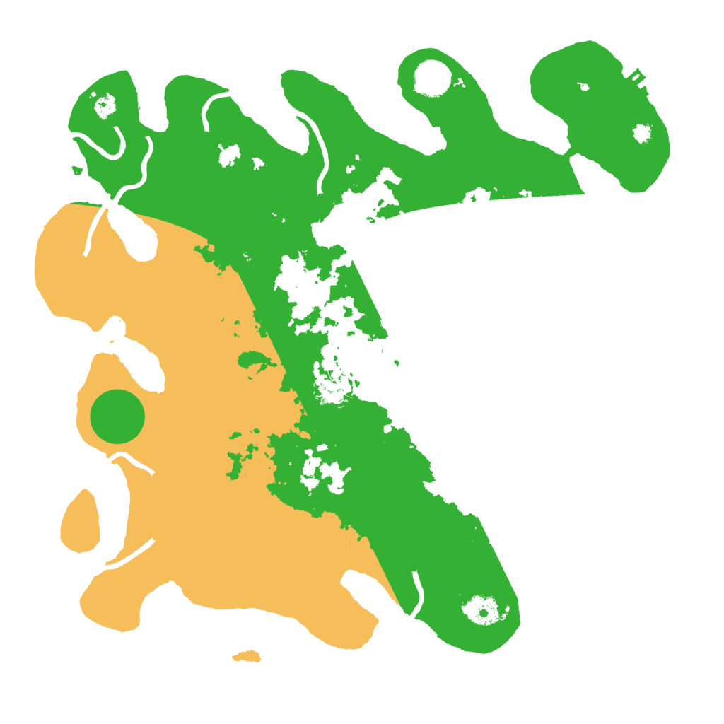 Biome Rust Map: Procedural Map, Size: 3500, Seed: 2553560