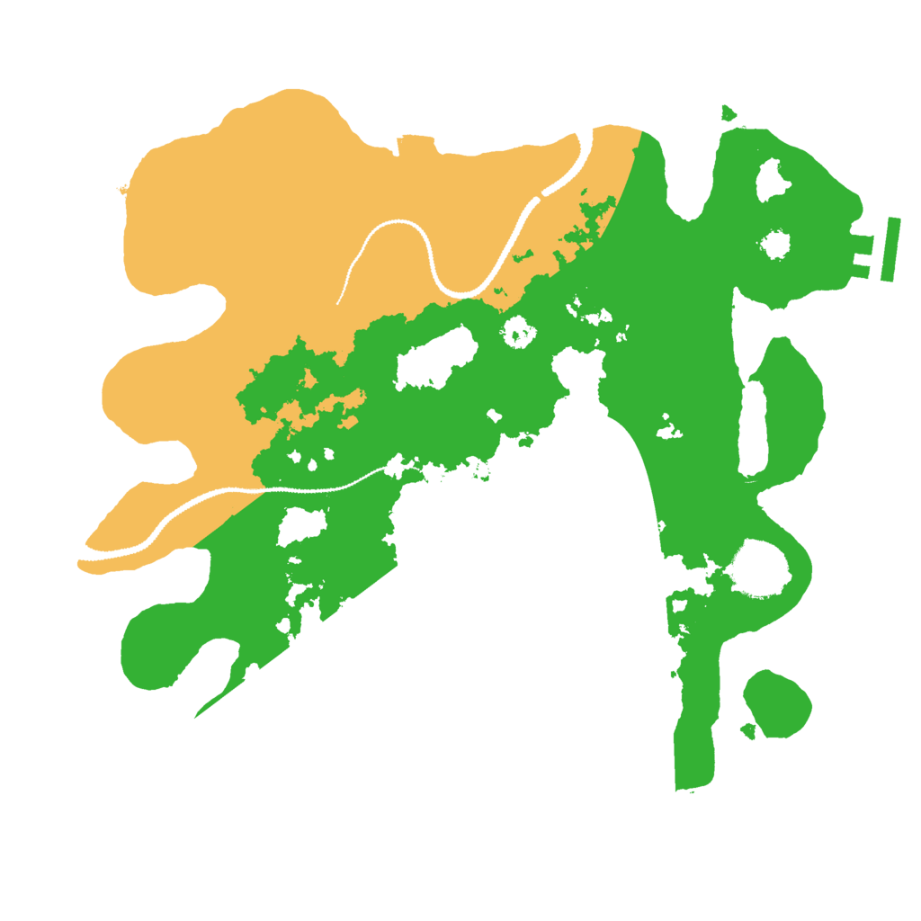 Biome Rust Map: Procedural Map, Size: 2900, Seed: 684803094