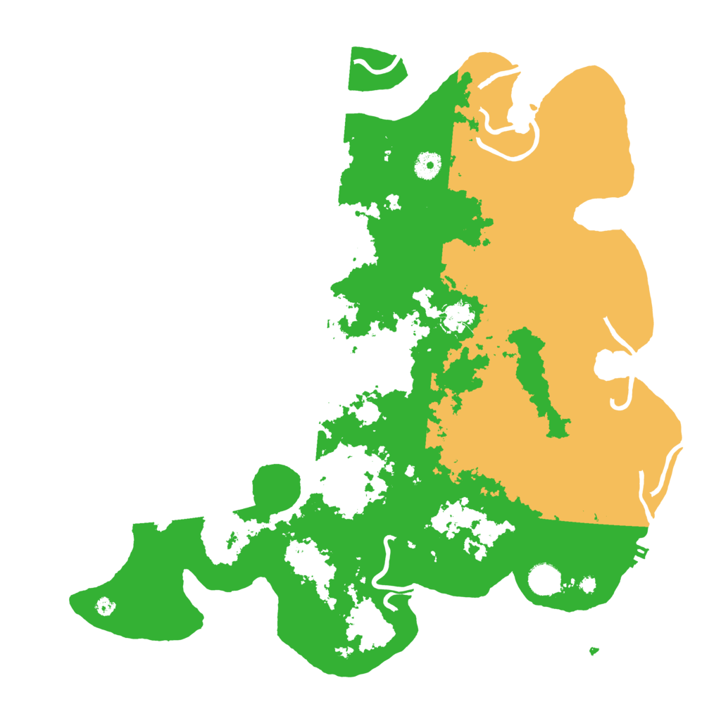 Biome Rust Map: Procedural Map, Size: 4000, Seed: 20220605