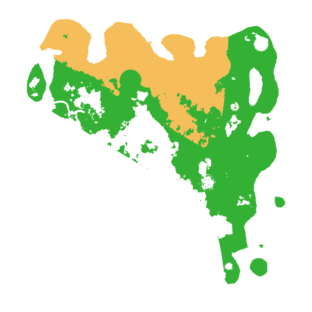 Biome Rust Map: Procedural Map, Size: 3850, Seed: 483814088