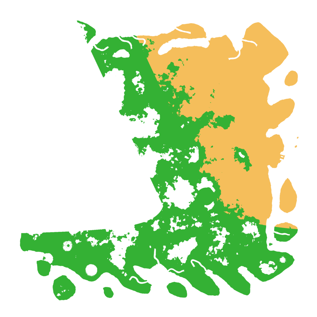 Biome Rust Map: Procedural Map, Size: 4800, Seed: 1132729175