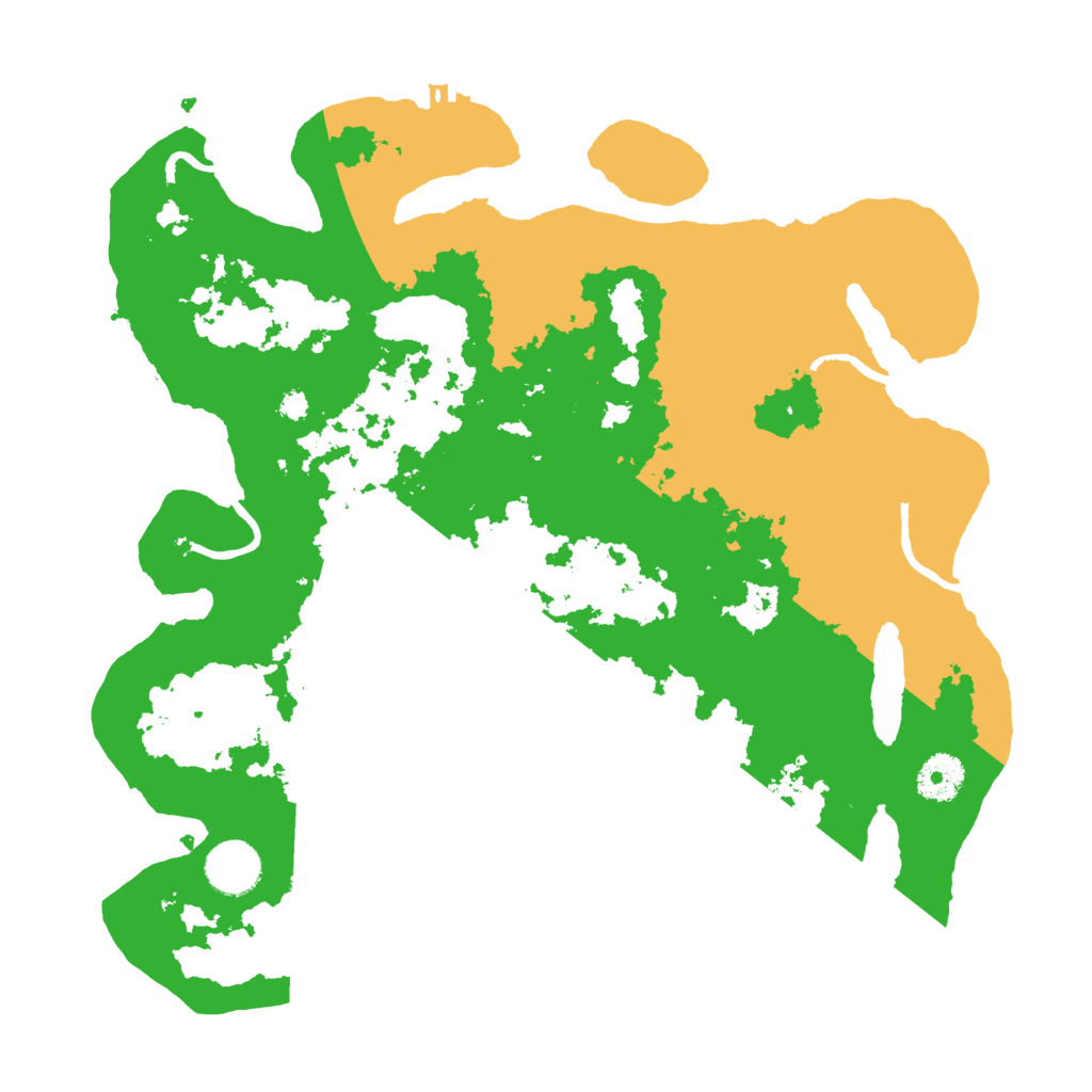Biome Rust Map: Procedural Map, Size: 3500, Seed: 2391713