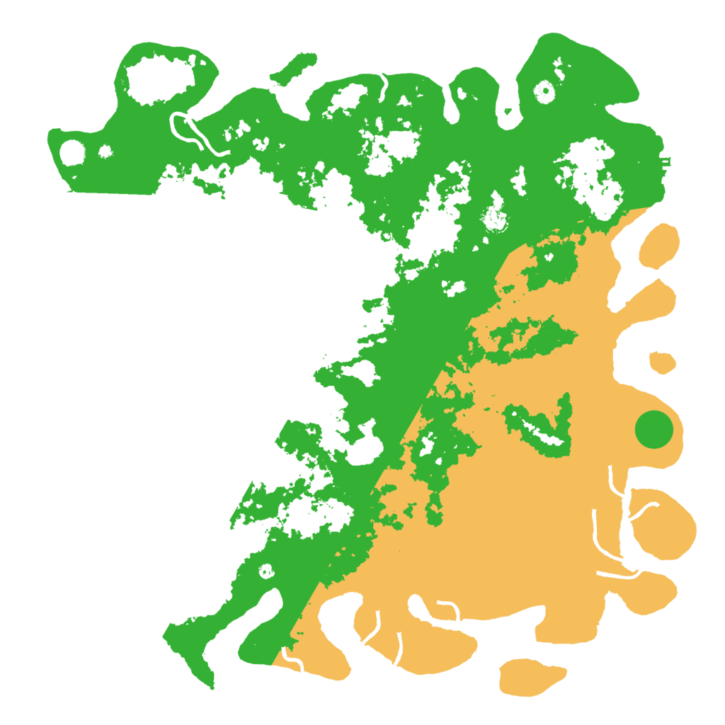 Biome Rust Map: Procedural Map, Size: 5000, Seed: 38192314