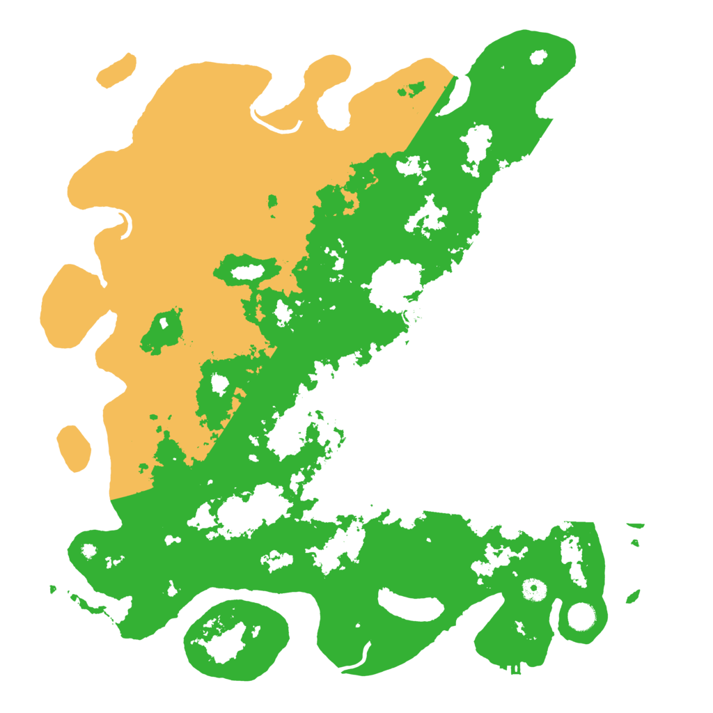 Biome Rust Map: Procedural Map, Size: 4500, Seed: 1442398485