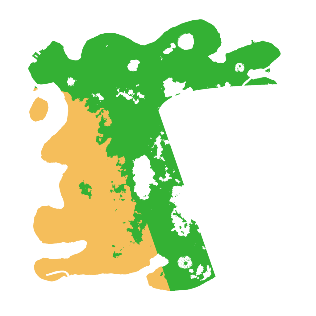 Biome Rust Map: Procedural Map, Size: 3500, Seed: 1547429116