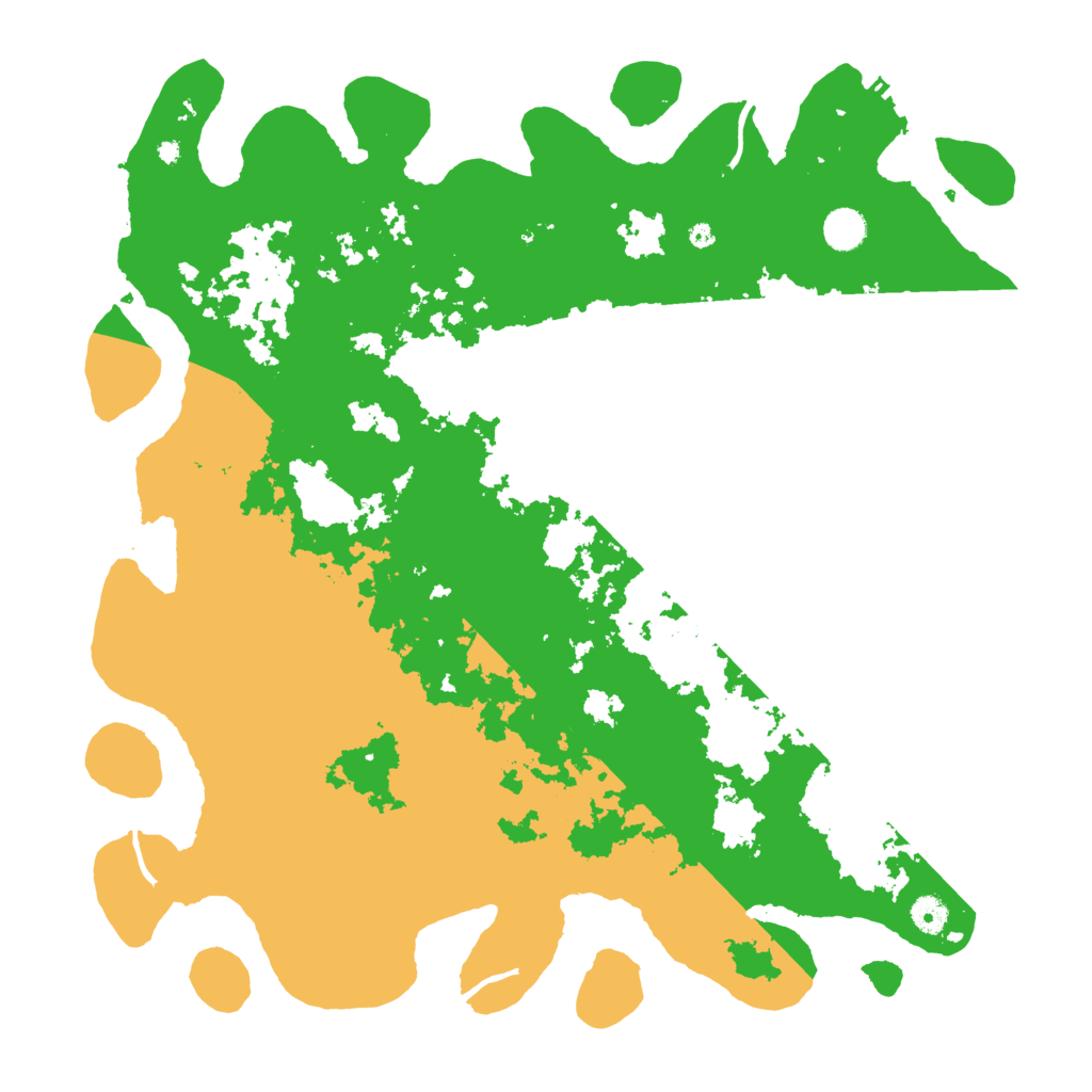 Biome Rust Map: Procedural Map, Size: 4500, Seed: 19841967