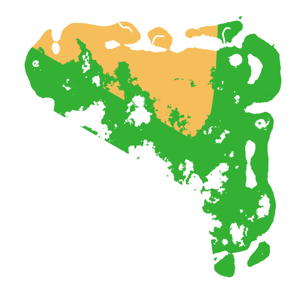Biome Rust Map: Procedural Map, Size: 4500, Seed: 1582512565