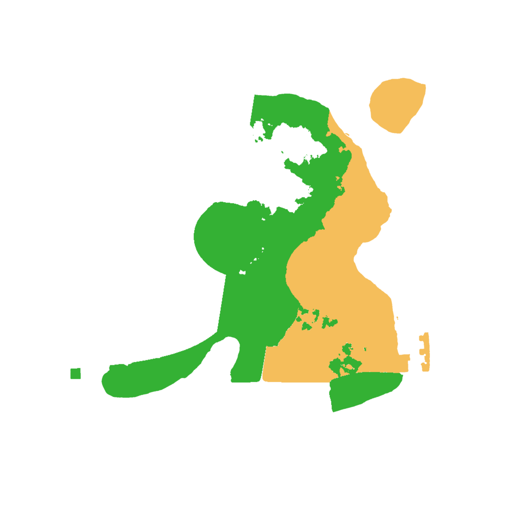 Biome Rust Map: Procedural Map, Size: 2000, Seed: 1741129114