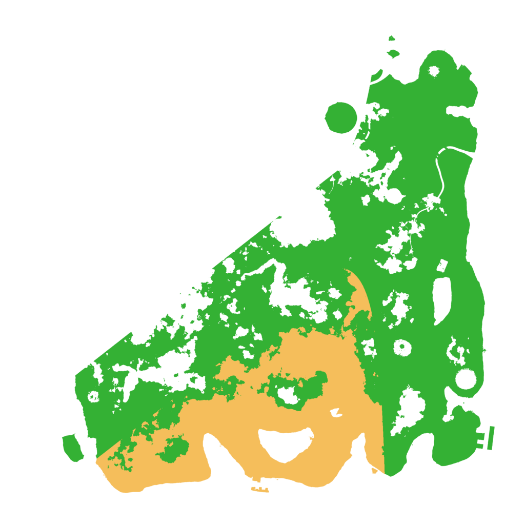 Biome Rust Map: Procedural Map, Size: 4500, Seed: 787523380