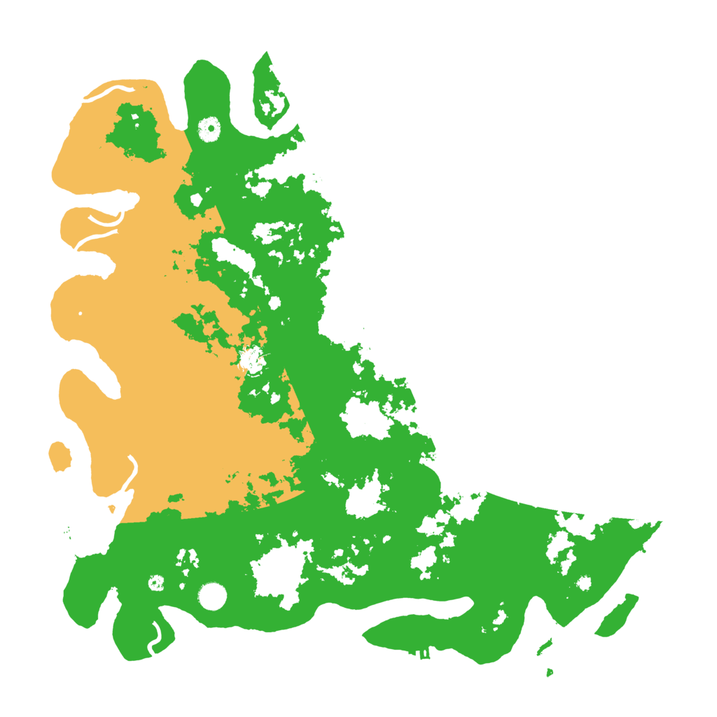 Biome Rust Map: Procedural Map, Size: 4500, Seed: 164584869
