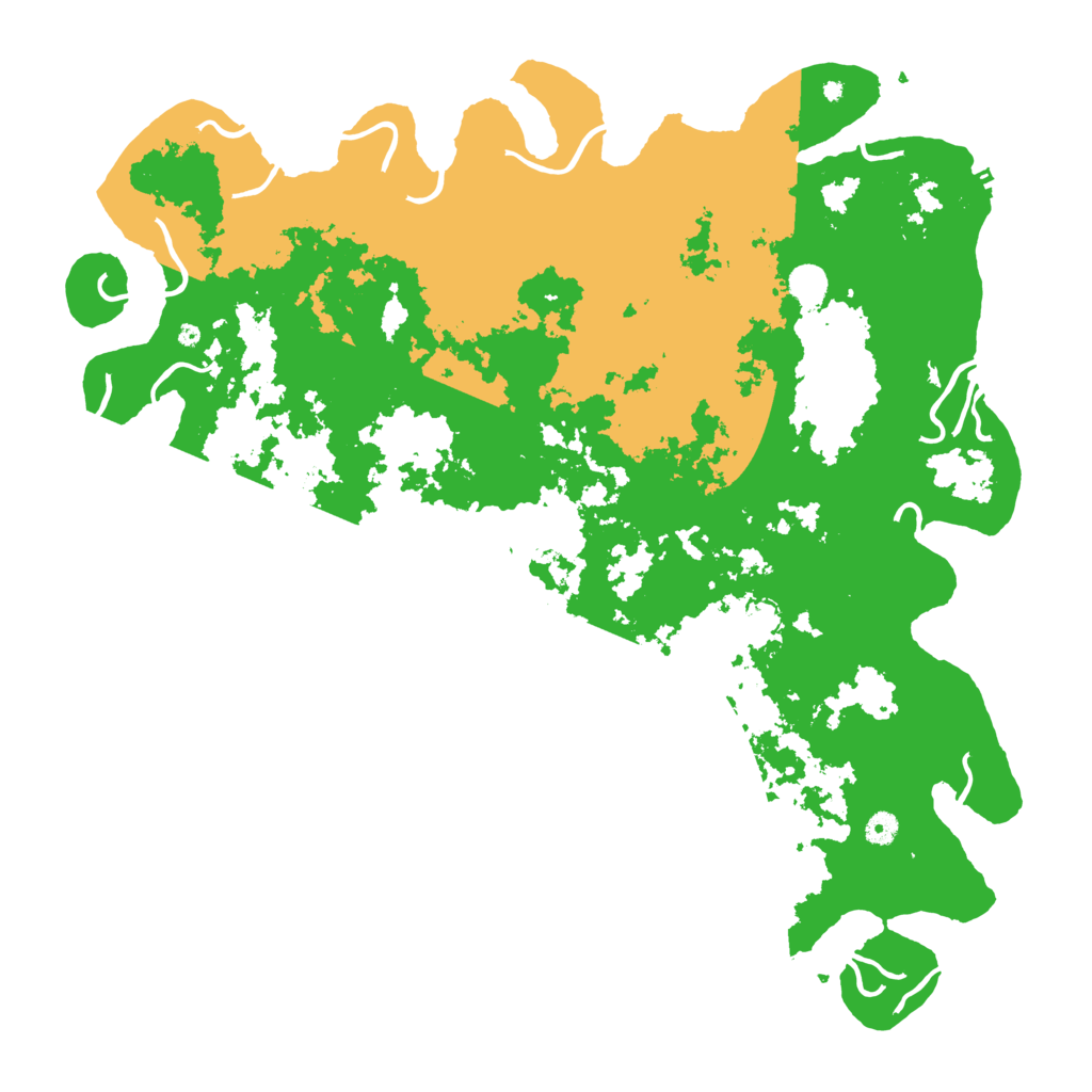 Biome Rust Map: Procedural Map, Size: 5000, Seed: 178239654