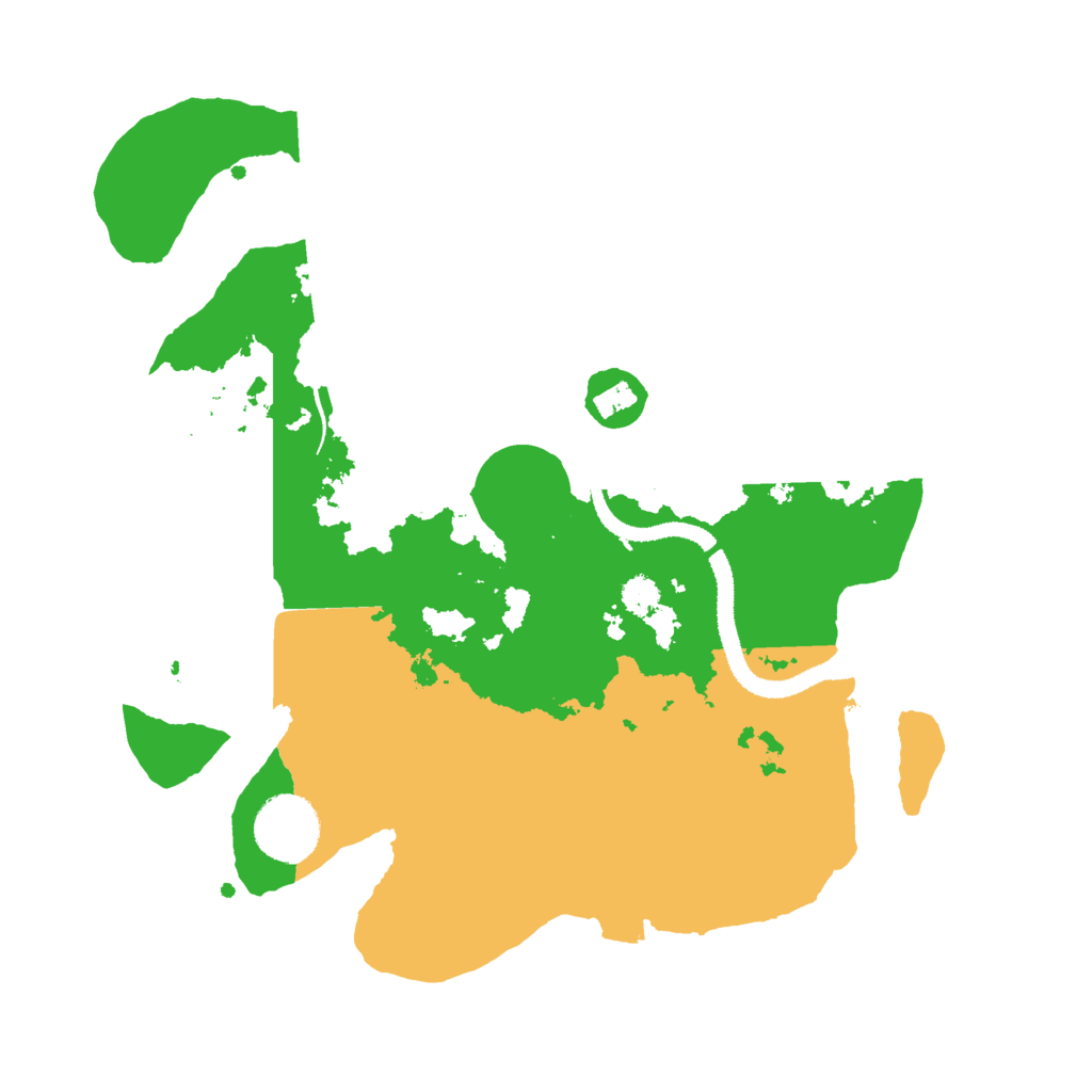 Biome Rust Map: Procedural Map, Size: 3000, Seed: 85675