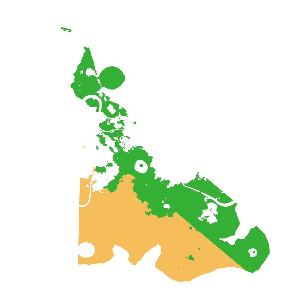 Biome Rust Map: Procedural Map, Size: 3500, Seed: 936913364