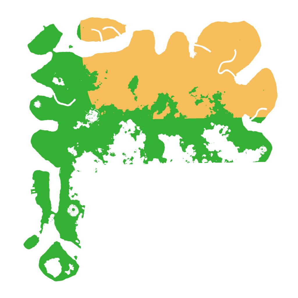 Biome Rust Map: Procedural Map, Size: 3950, Seed: 2133966921