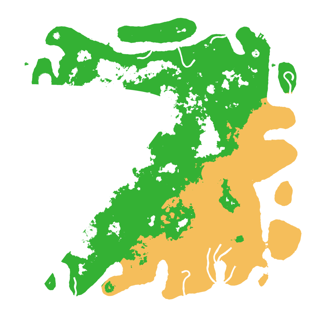 Biome Rust Map: Procedural Map, Size: 4300, Seed: 1045319783