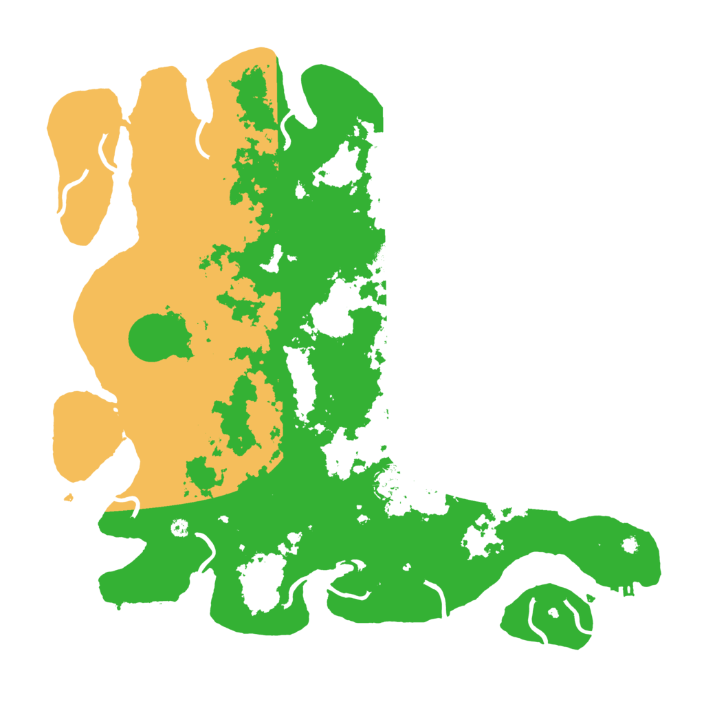 Biome Rust Map: Procedural Map, Size: 4000, Seed: 122846691