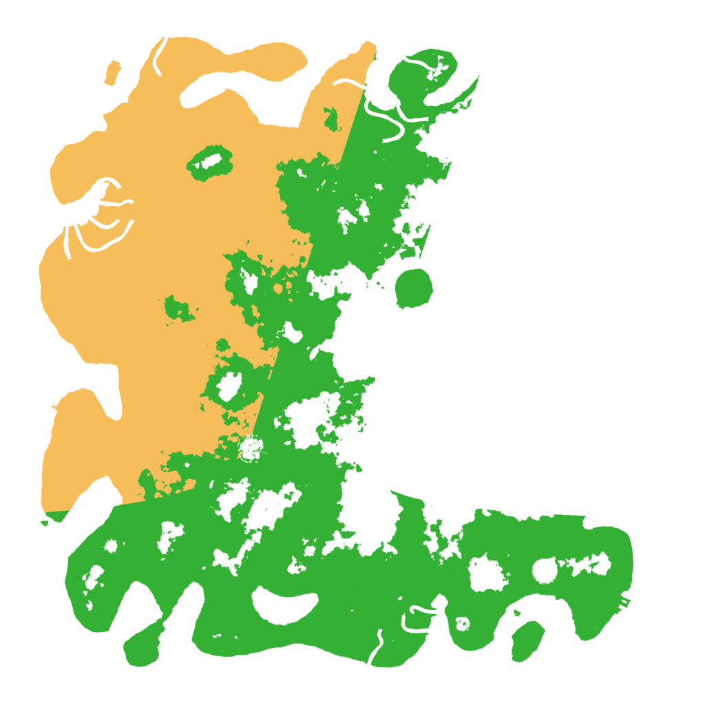 Biome Rust Map: Procedural Map, Size: 5000, Seed: 90210