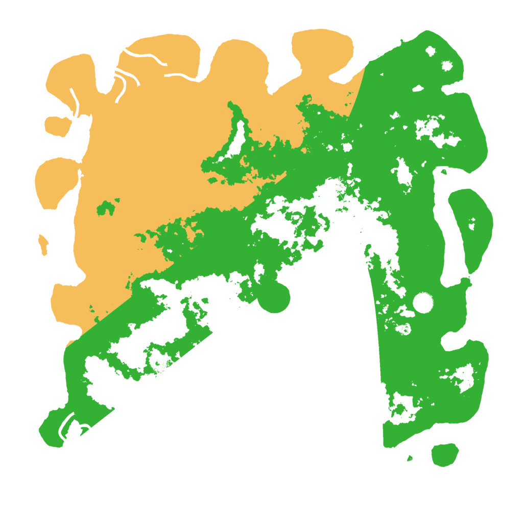 Biome Rust Map: Procedural Map, Size: 4500, Seed: 218080281