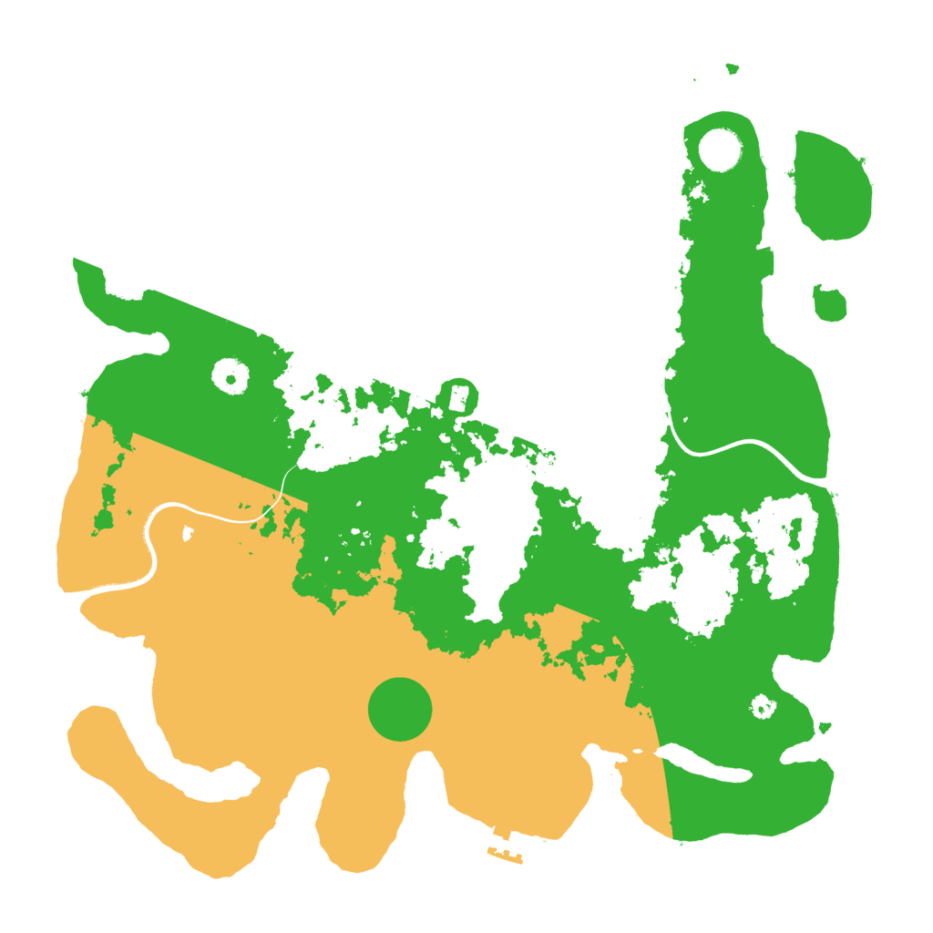 Biome Rust Map: Procedural Map, Size: 3850, Seed: 1454457882