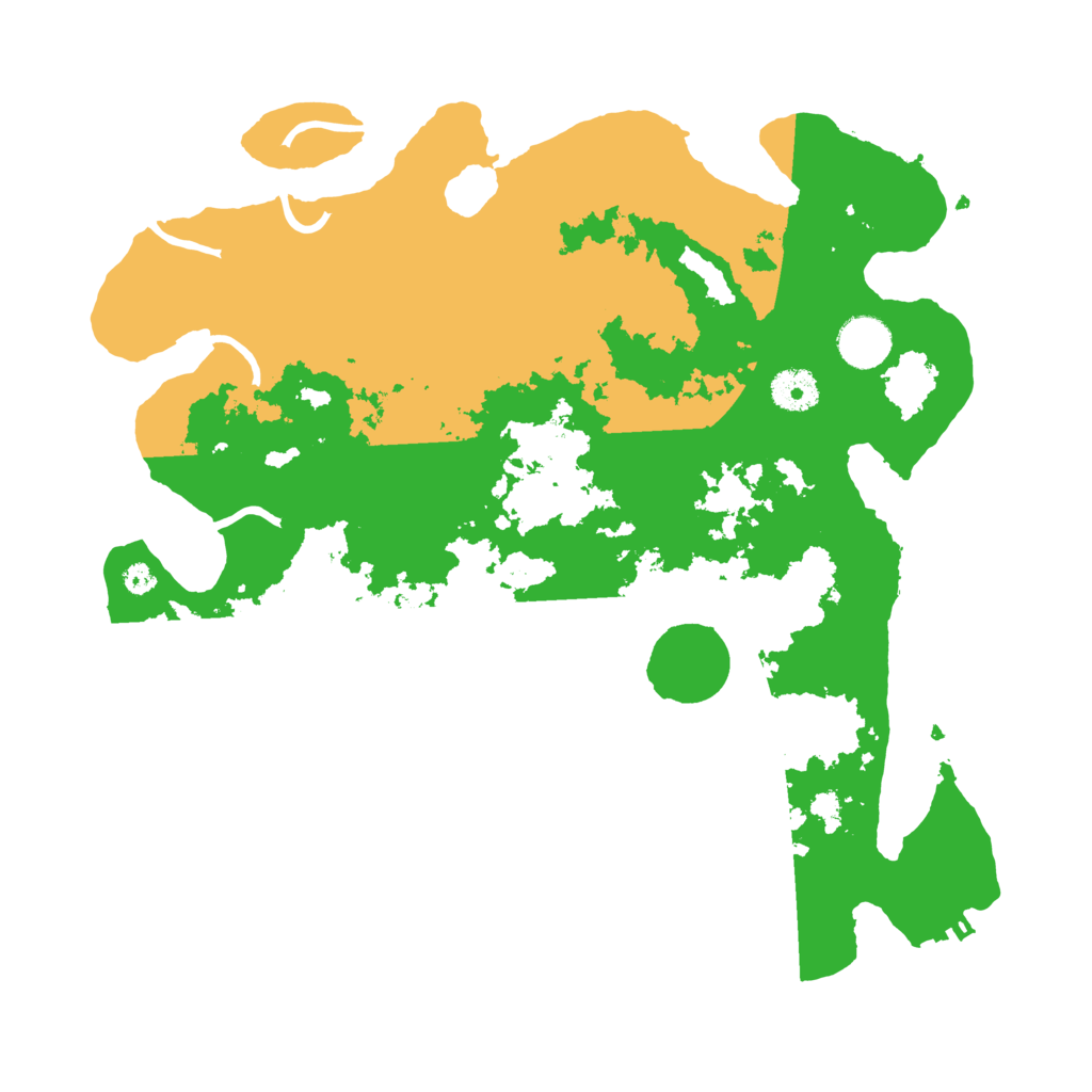 Biome Rust Map: Procedural Map, Size: 3650, Seed: 816104092