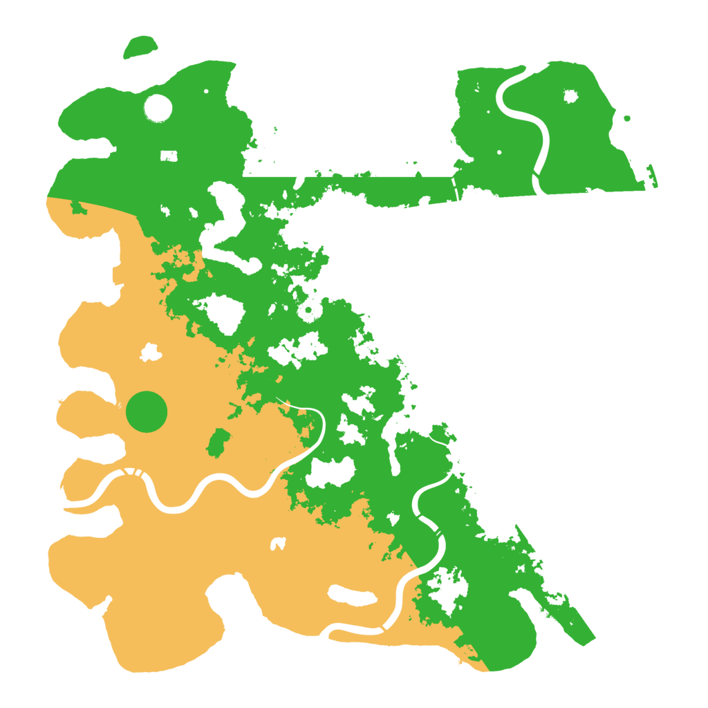 Biome Rust Map: Procedural Map, Size: 4500, Seed: 1668745763