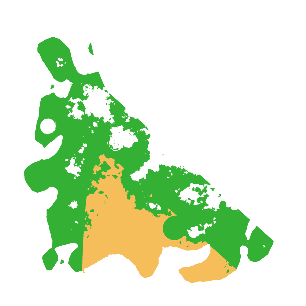 Biome Rust Map: Procedural Map, Size: 3500, Seed: 612561241