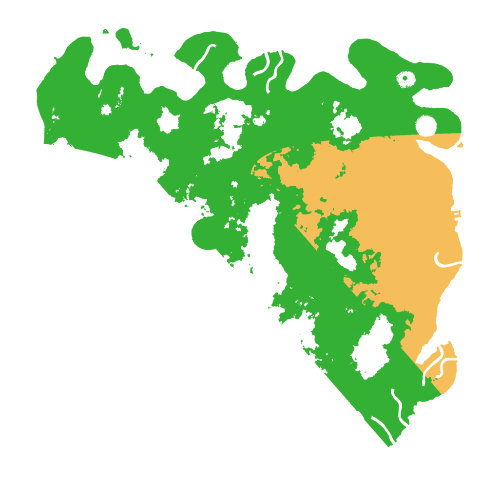 Biome Rust Map: Procedural Map, Size: 4250, Seed: 8629
