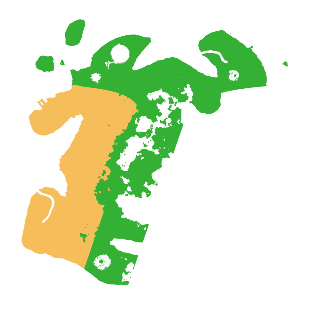 Biome Rust Map: Procedural Map, Size: 3000, Seed: 265408347