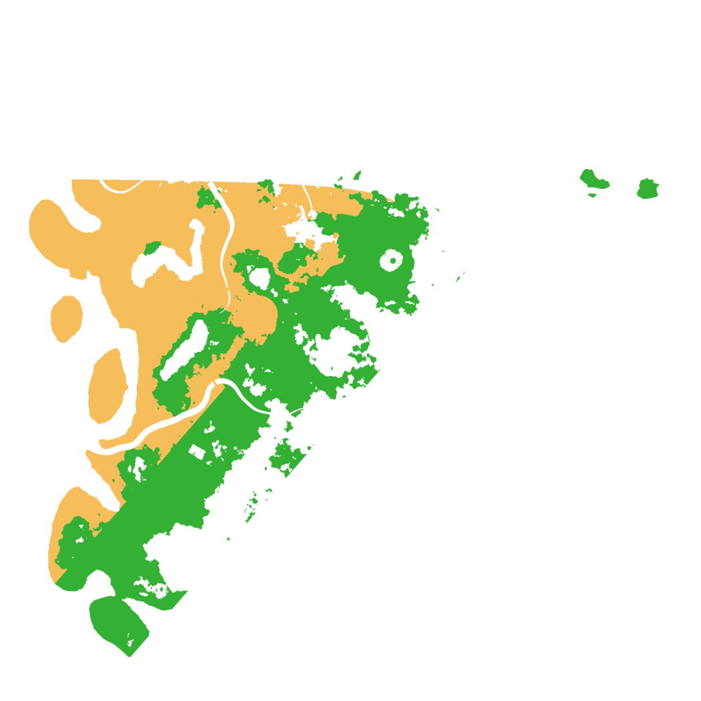 Biome Rust Map: Procedural Map, Size: 4800, Seed: 118852855