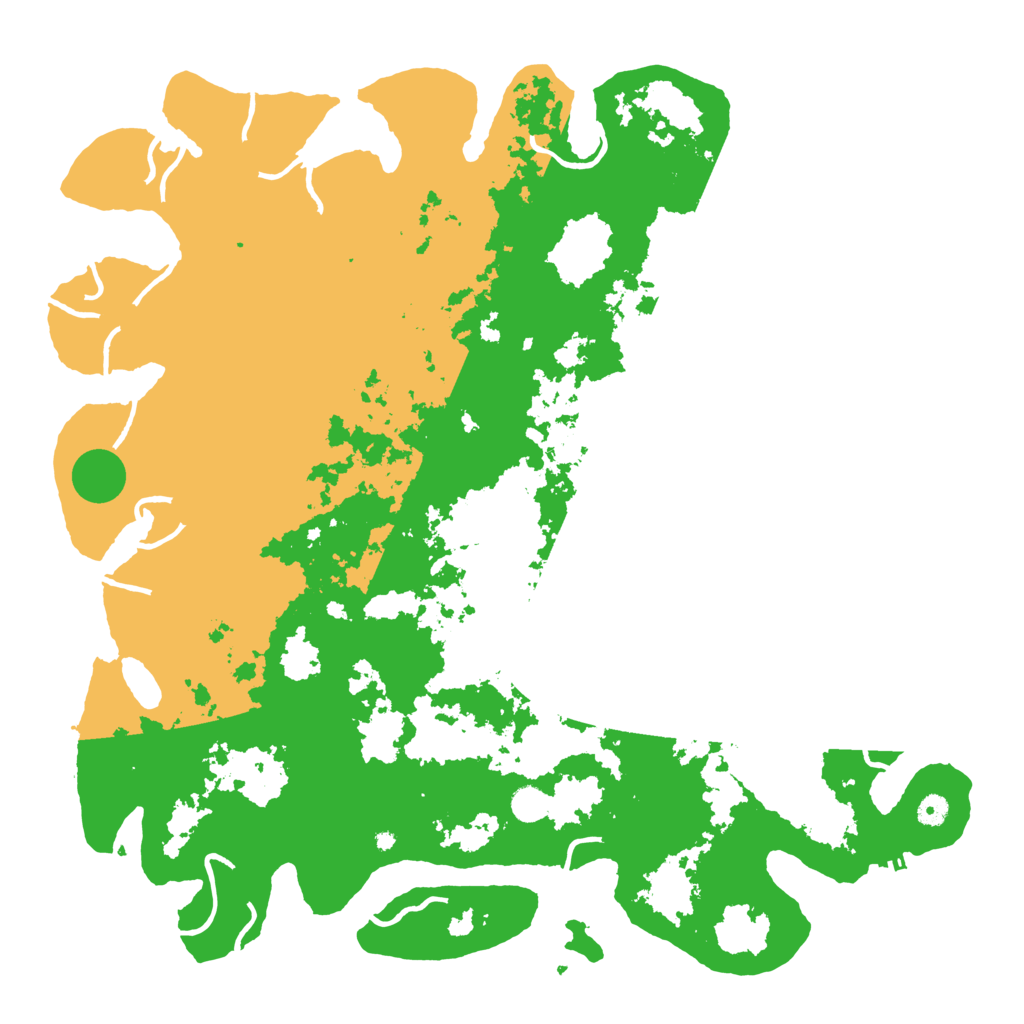 Biome Rust Map: Procedural Map, Size: 5000, Seed: 850480768