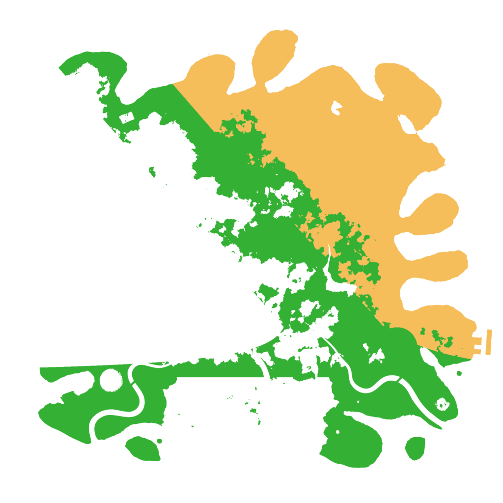 Biome Rust Map: Procedural Map, Size: 4000, Seed: 50713