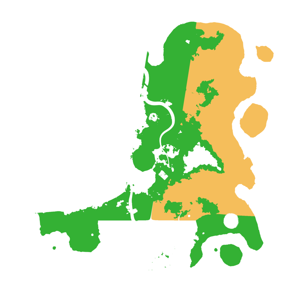Biome Rust Map: Procedural Map, Size: 3500, Seed: 475201778