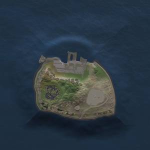 Thumbnail Rust Map: Procedural Map, Size: 1000, Seed: 1603678453, 4 Monuments