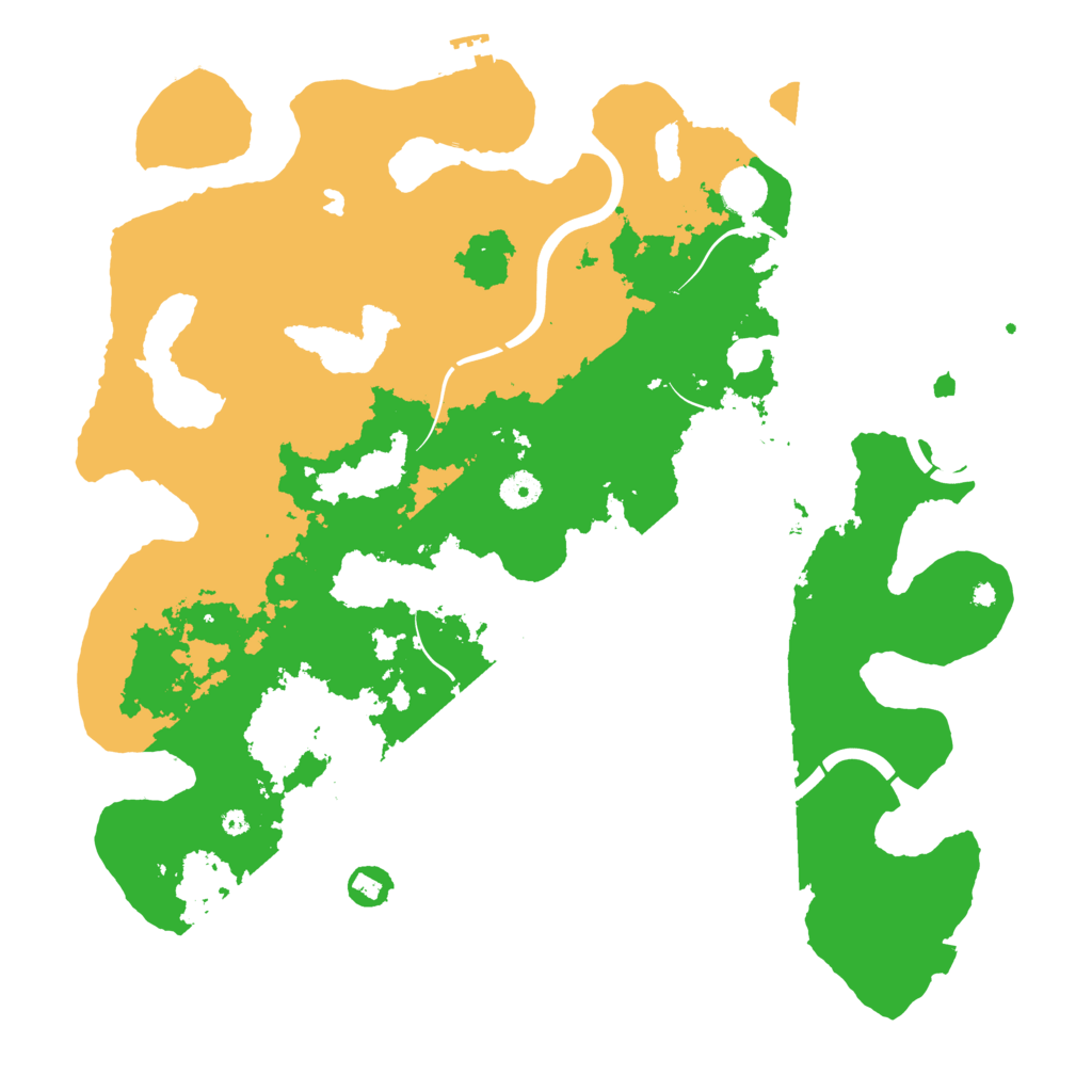 Biome Rust Map: Procedural Map, Size: 4250, Seed: 969275710