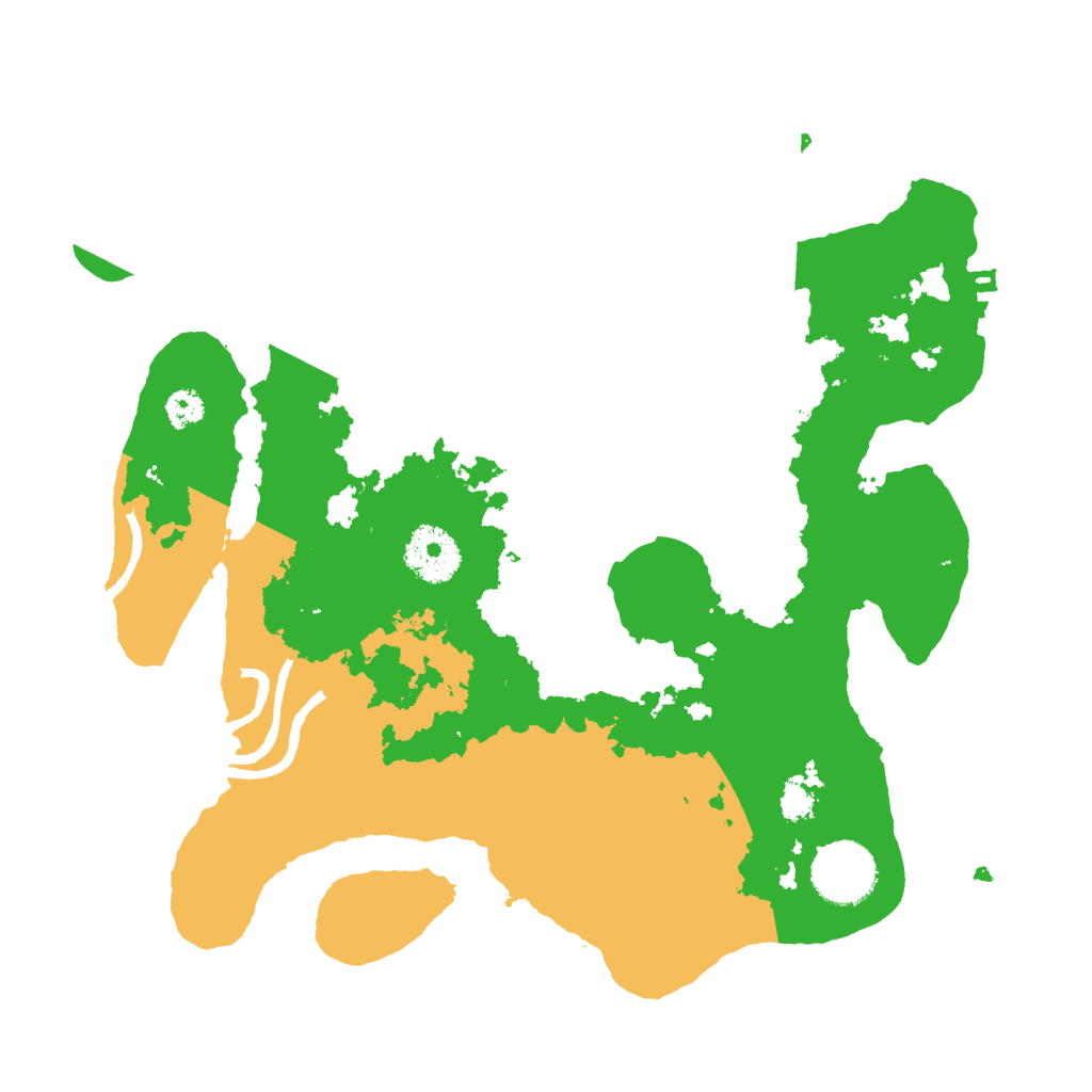 Biome Rust Map: Procedural Map, Size: 3000, Seed: 2356