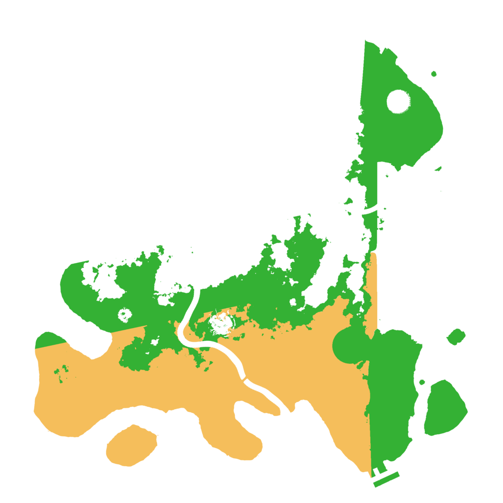Biome Rust Map: Procedural Map, Size: 3750, Seed: 20220606