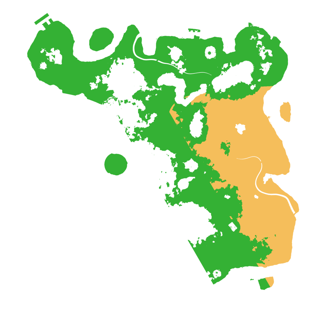 Biome Rust Map: Procedural Map, Size: 4000, Seed: 975075386