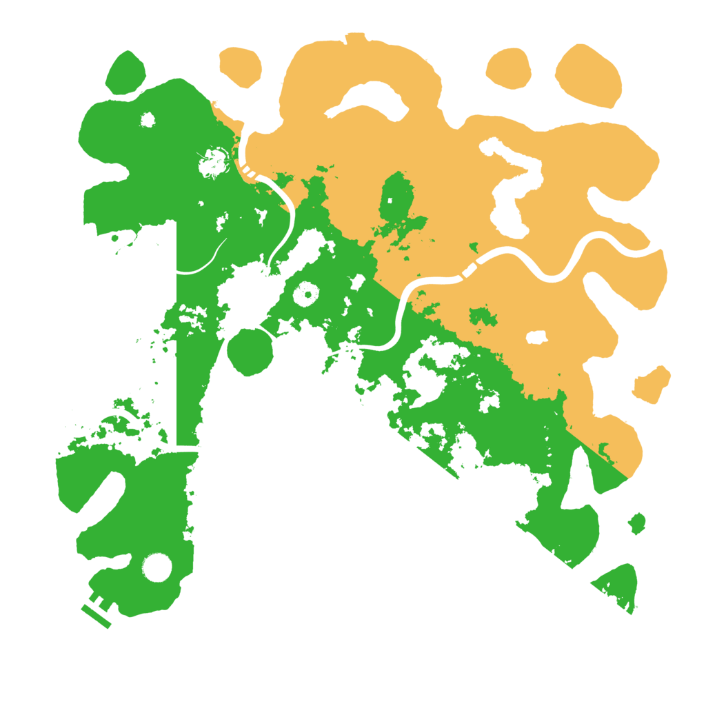 Biome Rust Map: Procedural Map, Size: 4250, Seed: 948891505