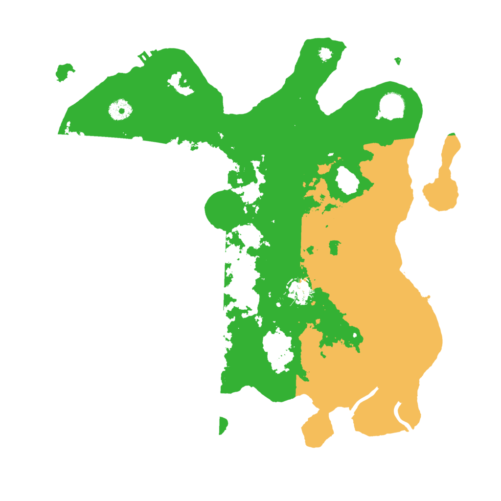 Biome Rust Map: Procedural Map, Size: 3500, Seed: 1438614428