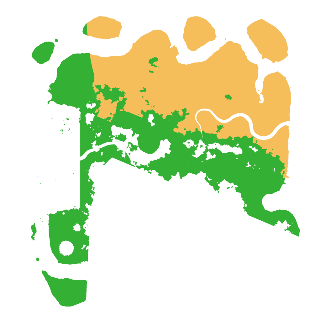 Biome Rust Map: Procedural Map, Size: 3850, Seed: 769651735