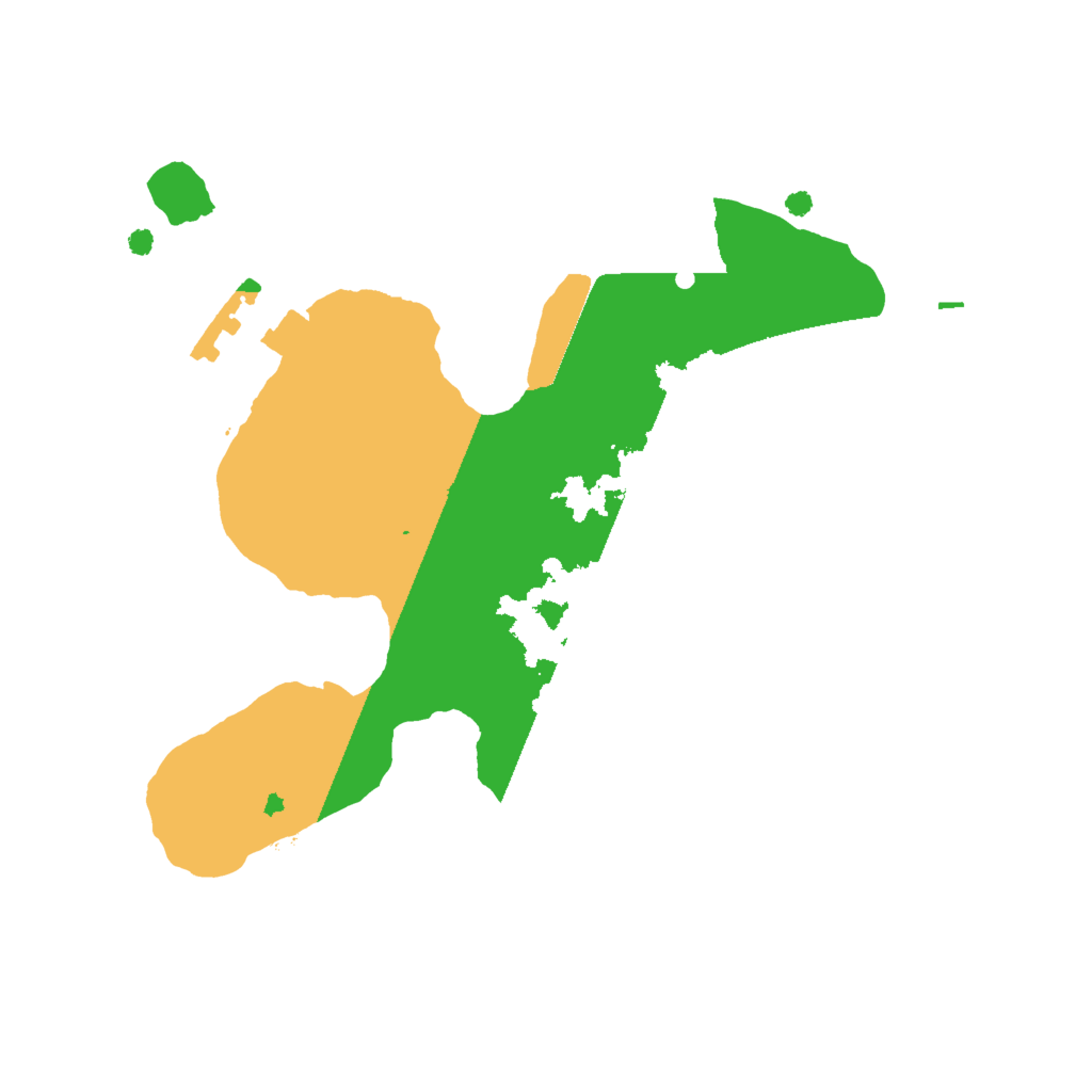 Biome Rust Map: Procedural Map, Size: 1700, Seed: 545329