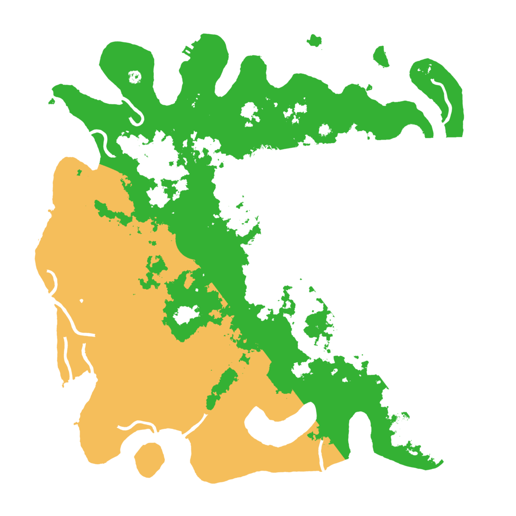 Biome Rust Map: Procedural Map, Size: 4000, Seed: 1592589794