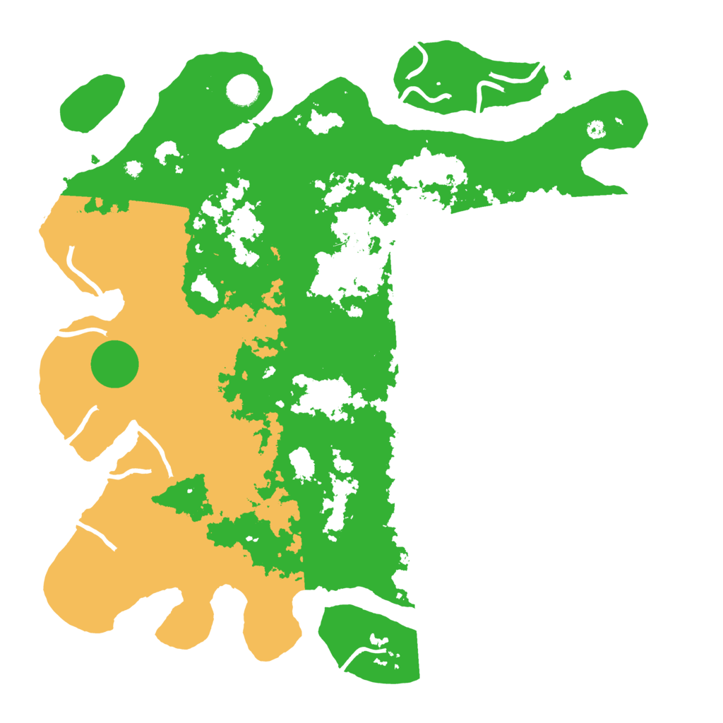 Biome Rust Map: Procedural Map, Size: 4000, Seed: 45634